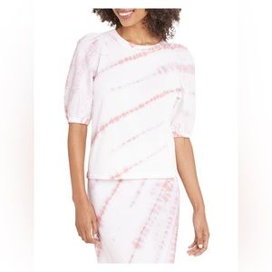 NWT Splendid Celeste Women’s Tie Dye Puff Sleeve Top